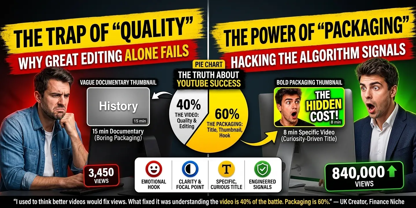 The Ghost Town Effect: Why Your High-Quality Videos Get Zero Views (And How to Fix It)